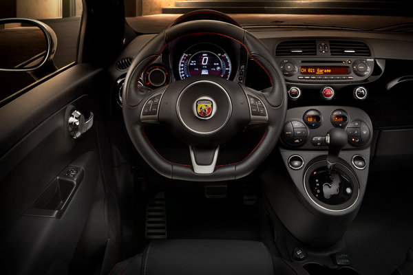 2015 Fiat 500 C Instrumentation
